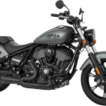 Freedom Exhaust Turnout 2-into-1 4.5" Indian Chief Black/Black Tip 2021-2023