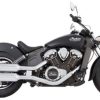 Tab Performance 4" Slip-On Short Exhaust Chrome / Black Indian Scout Models - Image 6