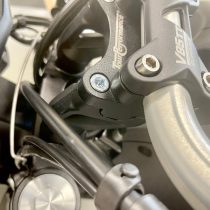 Helibars Moto-Guzzi VT85TT Offset riser Black 2019-2025